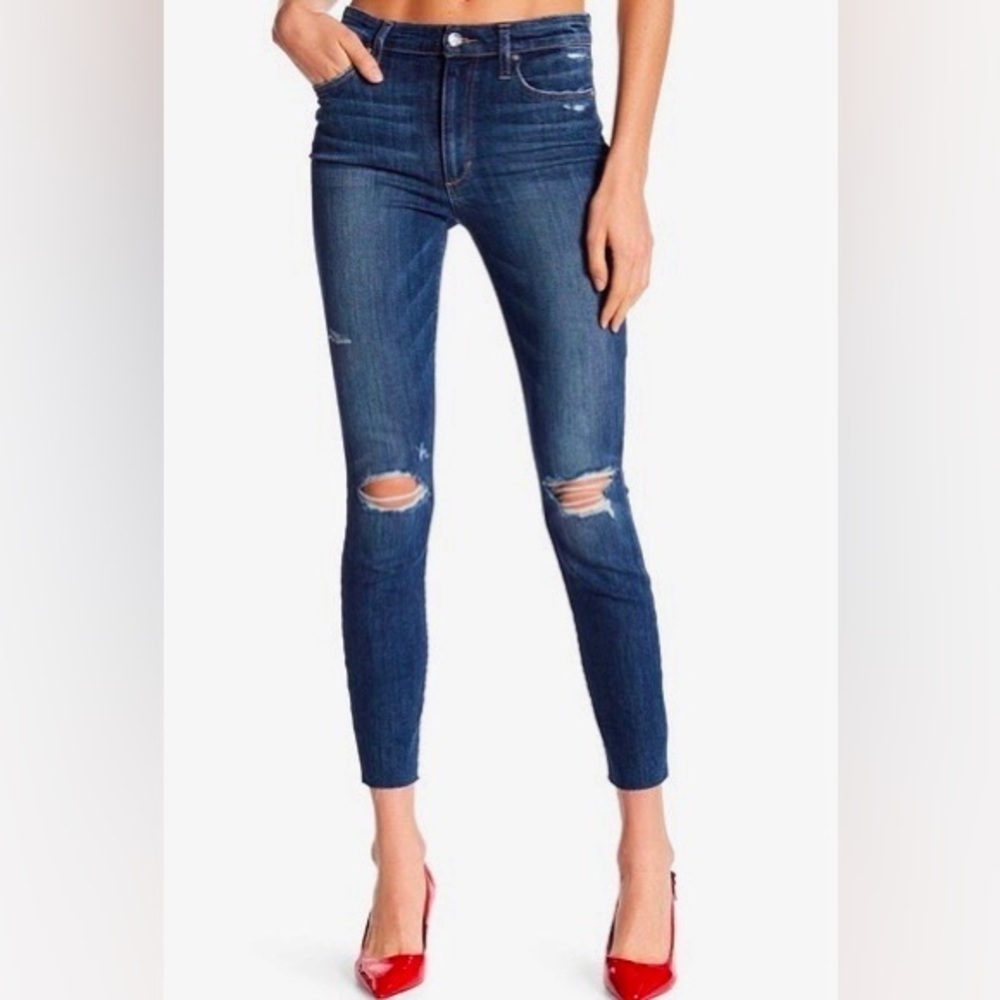 Joe’s Jeans The Charlie High Rise Skinny Ankle Gianna Blue 30